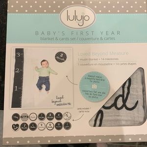 Baby’s first year blanket